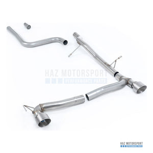 Brushed Titanium GT-100 tailpipe trim