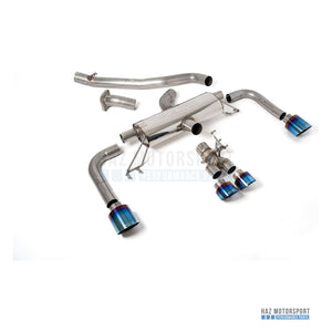 Burnt Titanium GT-115 tailpipe trim