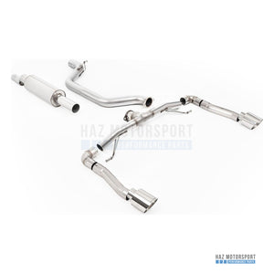 Polished GT-115 tailpipe trim