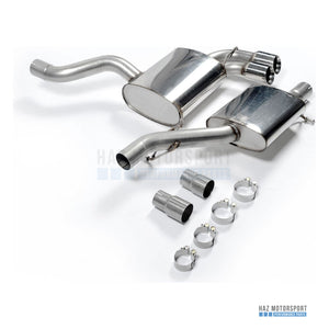 Polished GT-80 tailpipe trim