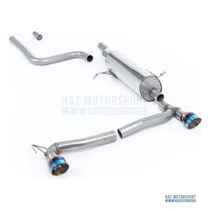 Burnt Titanium GT-100 tailpipe trim