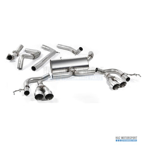 Polished GT-100 tailpipe trim