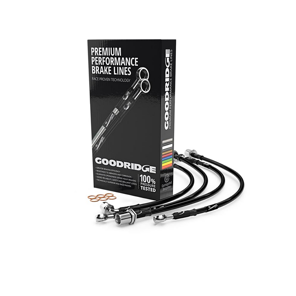 Goodridge Braided Hoses/Brake Line Kit For Mazda MX-5 MX5 NC 1.5 1.8 2.0 06-