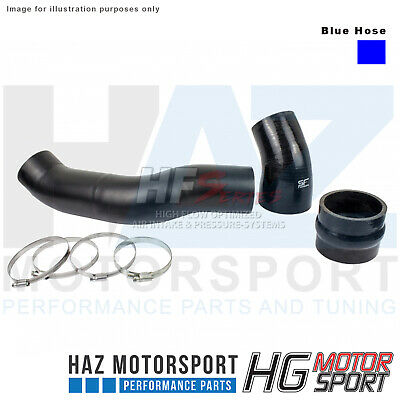HG Motorsport 3.5" Intake Hard Pipe Kit Blue Hose For Audi RS3 8V 367HP Pre-FL