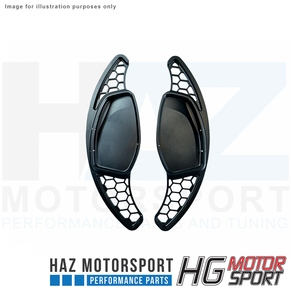 HG Paddle Shifters Honey Comb Audi S3 RS3 FL TTRS 17- RS4 RS5 B9 R8 V10 15-