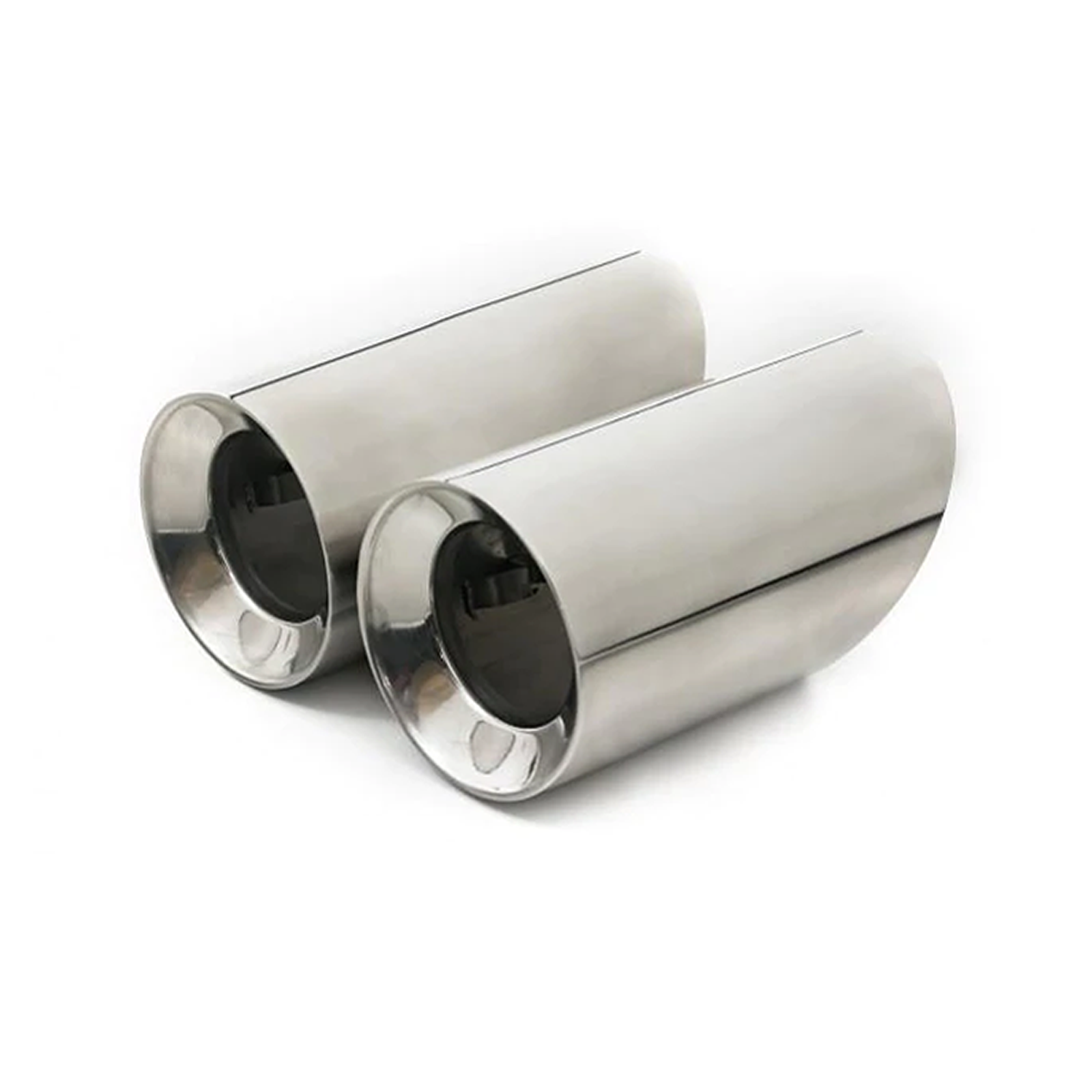 Cobra 3.5" M Performance Style Slip On Silver Exhaust Tips BMW M140i 4 ...