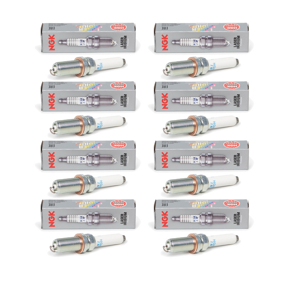 NGK Laser Iridium Spark Plugs For Audi RS6 RS7 S6 S7 C7 / S8 D4 4.0T - x8 Plugs