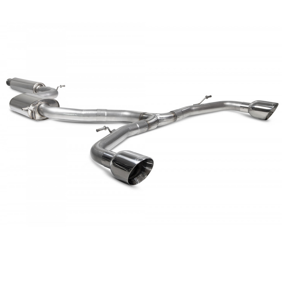 Scorpion GPF-Back Resonated Exhaust System for VW Golf MK8 GTI 2020-2021