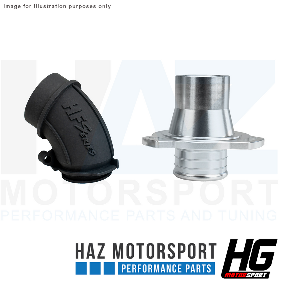 HG Motorsport Turbo Inlet Elbow + Muffler Del Kit For VW Golf MK8 GTI