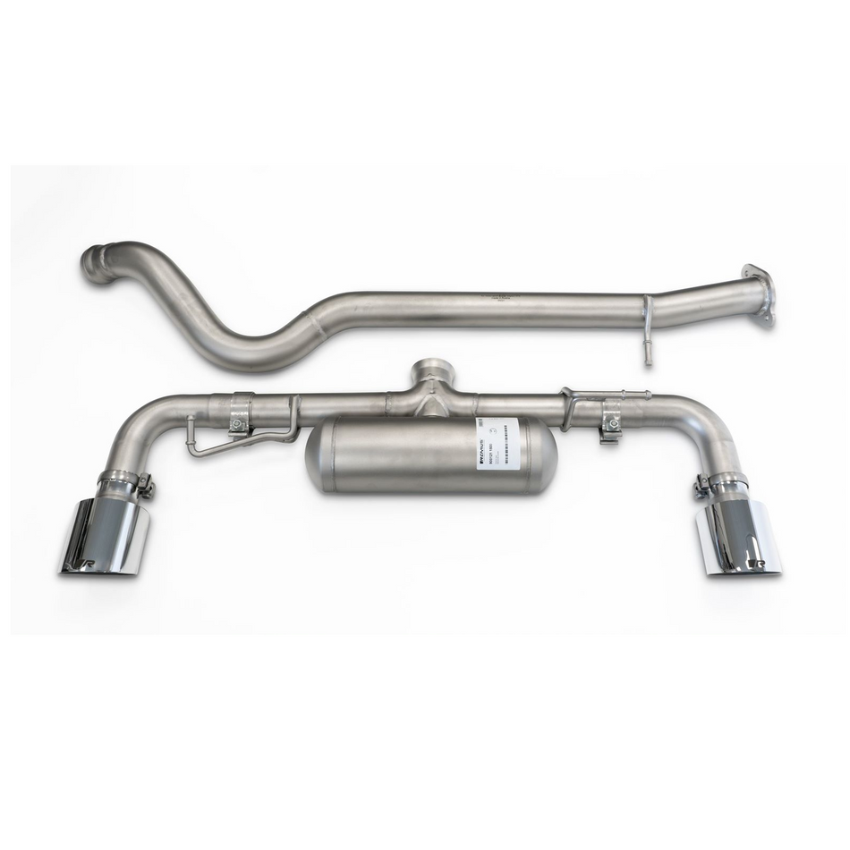 Remus Race GPF Back Exhaust System With Chrome Tips For Toyota Yaris GR 1.6T