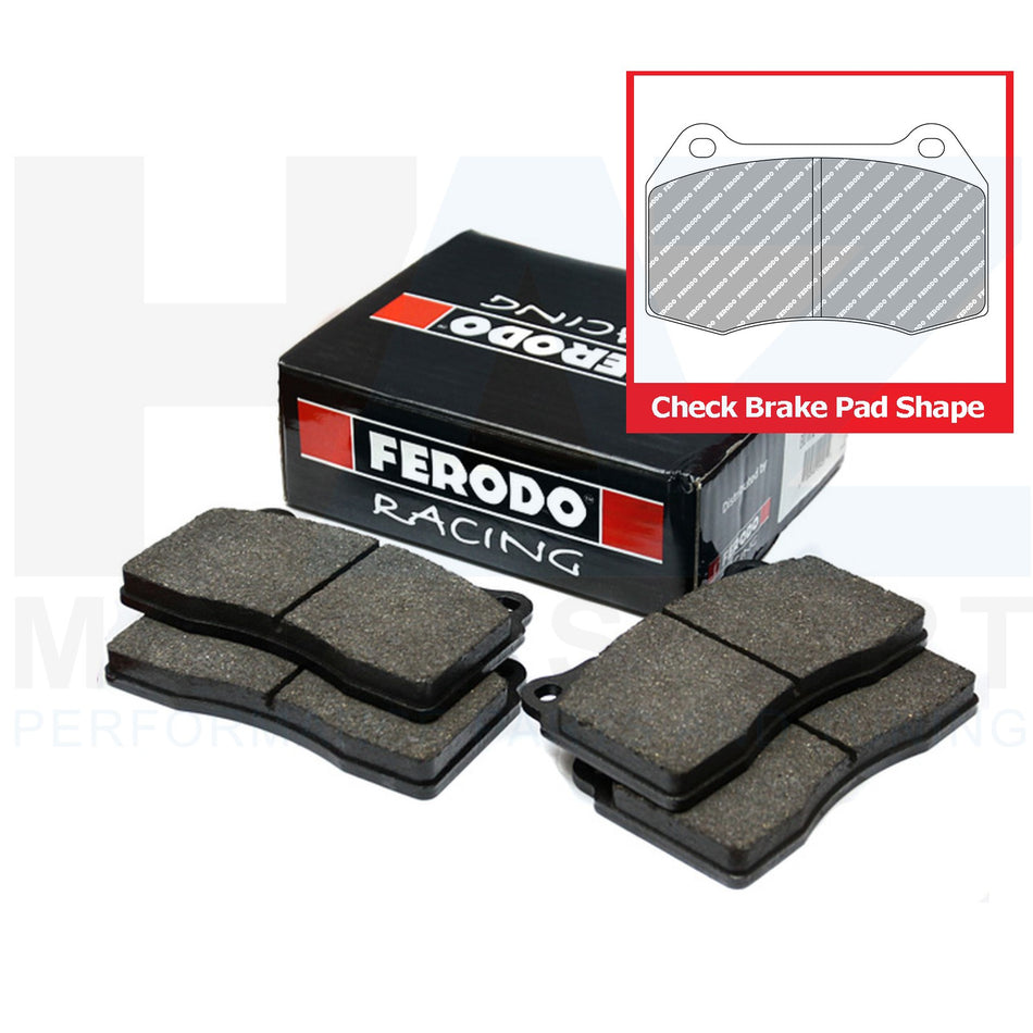 Ferodo Racing DS2500 Front Brake Pads FCP1298H (Please check brake pad shape)