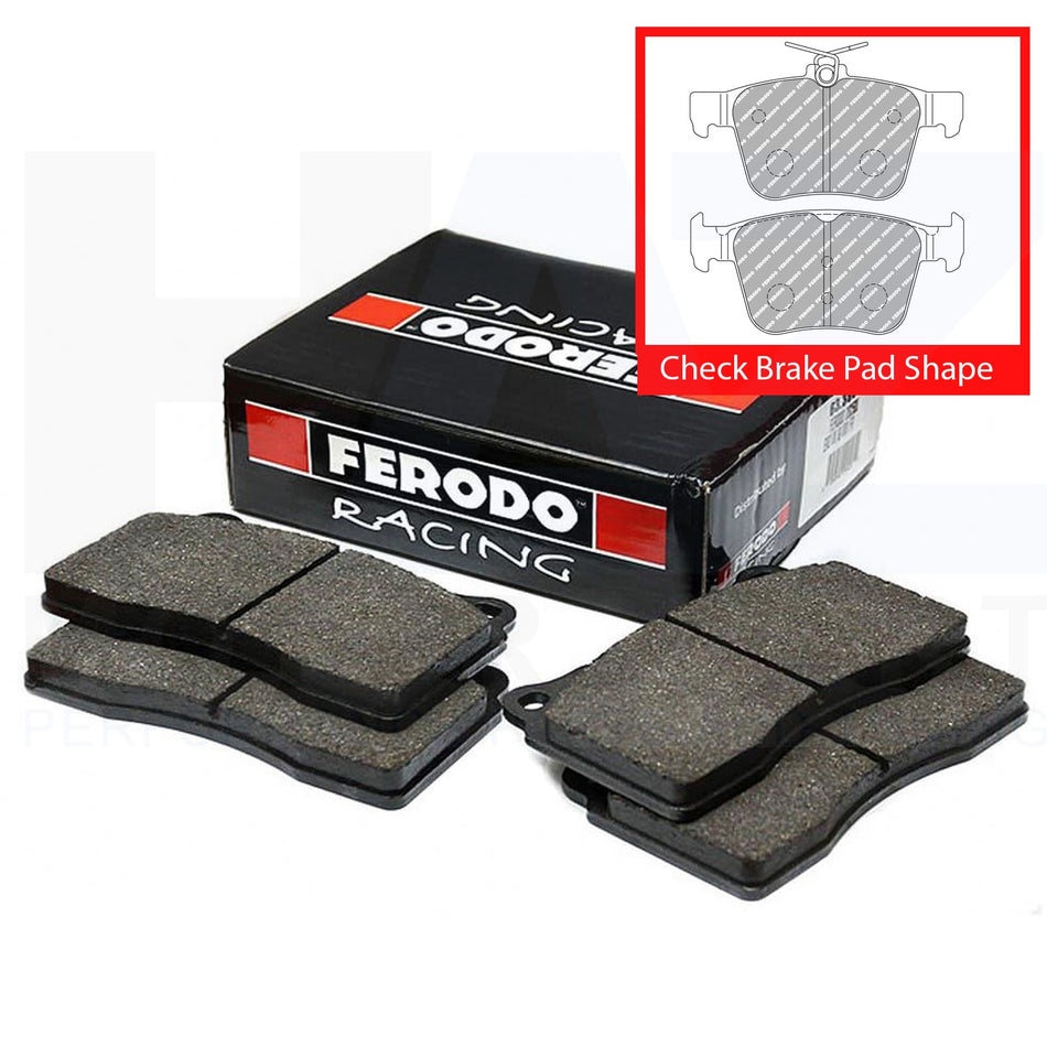 Ferodo Racing DS2500 Rear Brake Pads FCP4697H (Please check brake pad shape)