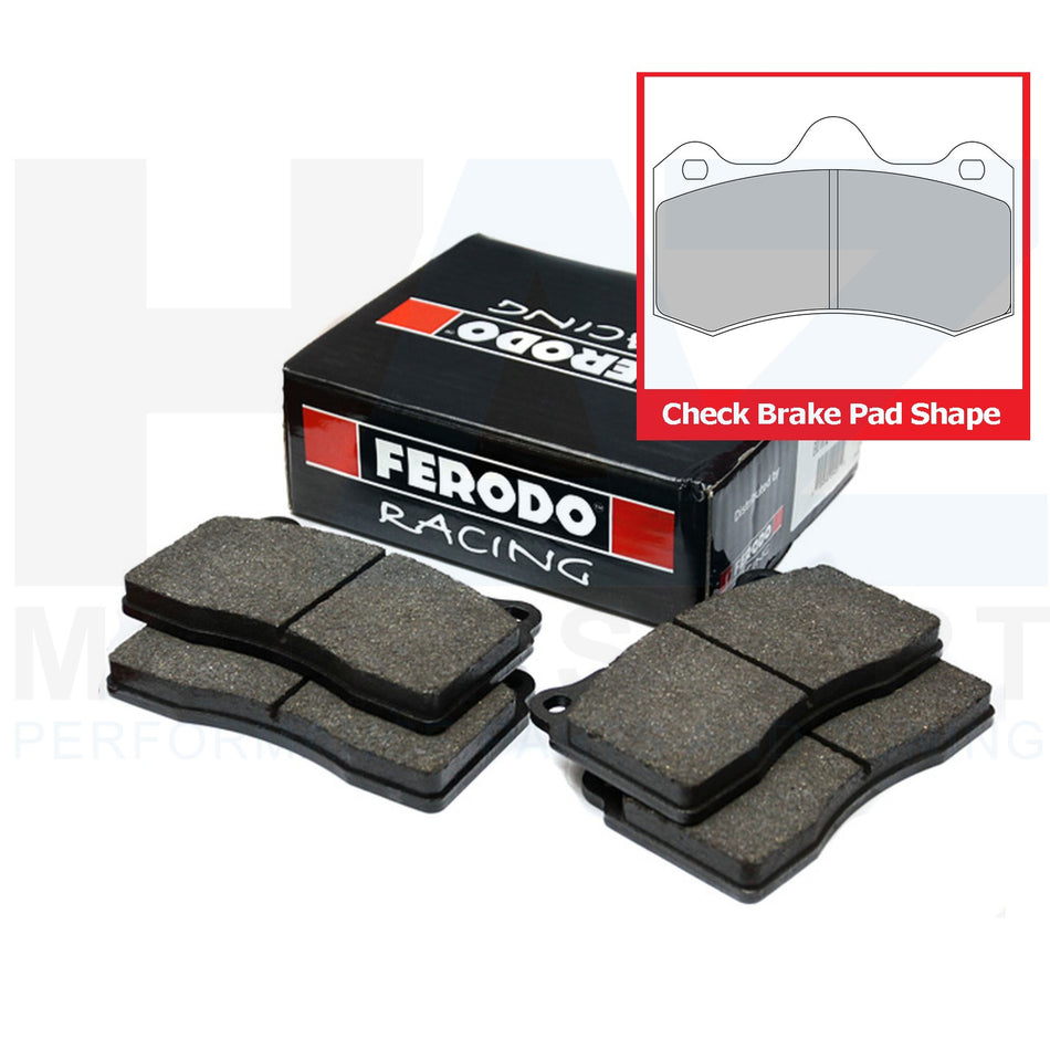 Ferodo Racing DS2500 Front Brake Pads FRP3107H (Please check brake pad shape)