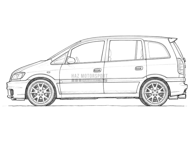 Vauxhall Zafira A GSI Turbo MPV
