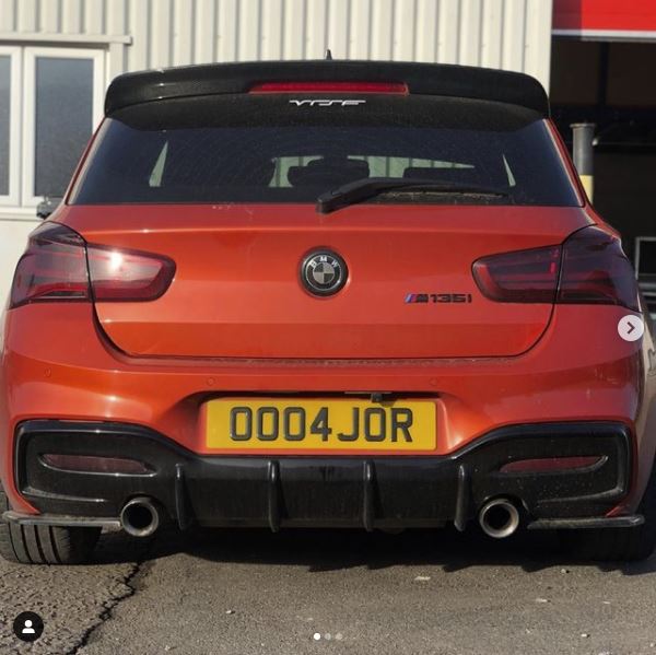 🚨 Sunny Vibes With This Valencia Orange BMW M135i 🍊⁠⁠