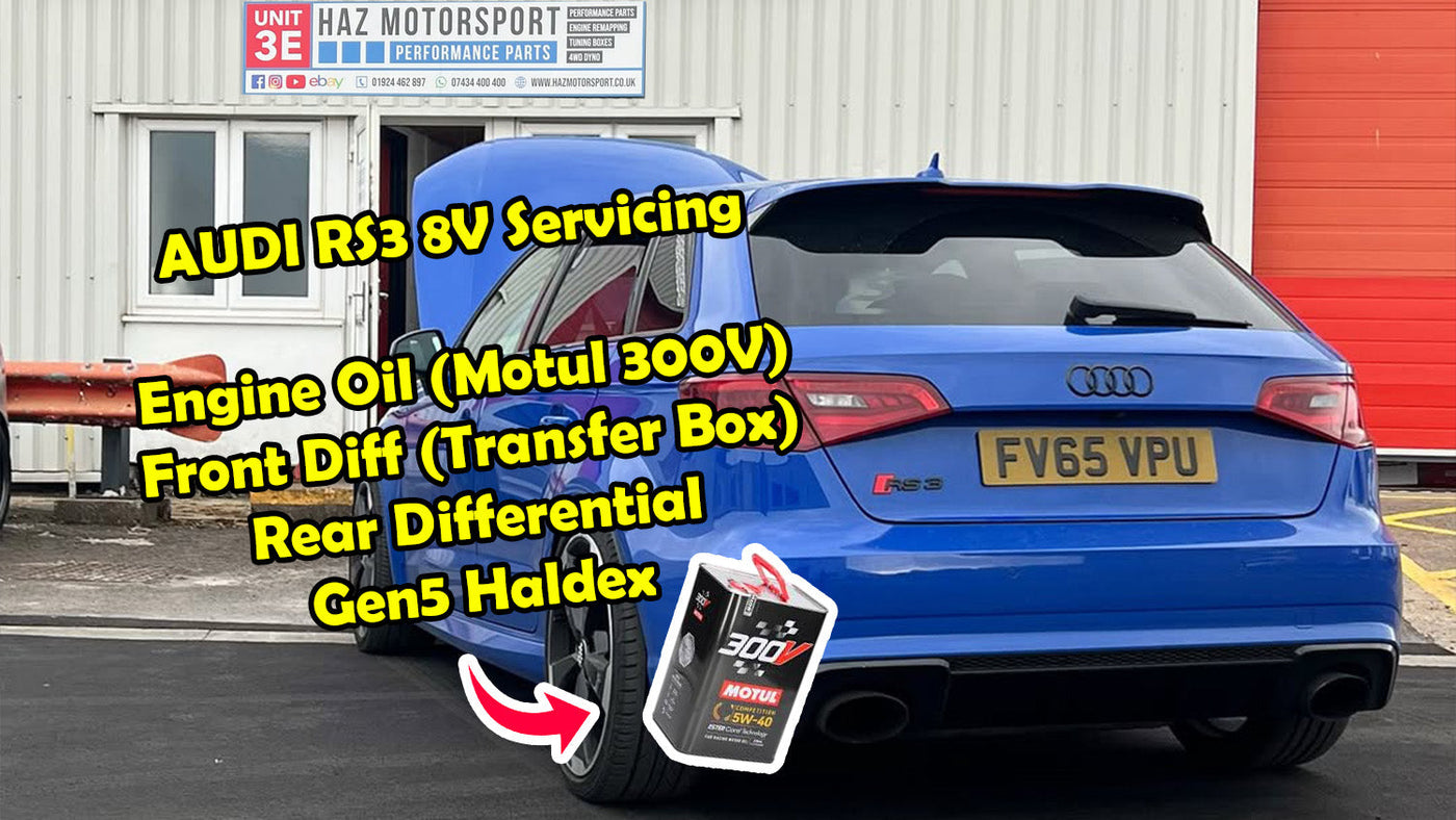 ⚙️ AUDI RS3 8V // Engine, Transfer Box, Rear Diff & Haldex Service Incoming