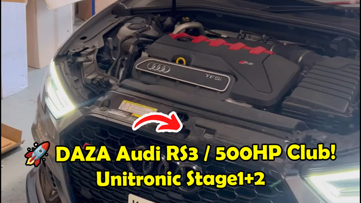 🚀 DAZA RS3 / 500HP Club! / Unitronic Stage1+ (99Ron) ECU Software / Stage2 TCU Software