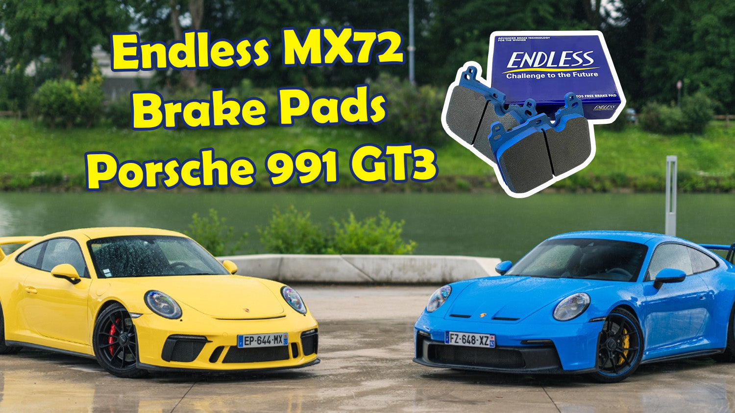Porsche 911 991/992 GT3 Endless MX72 Brake Pads
