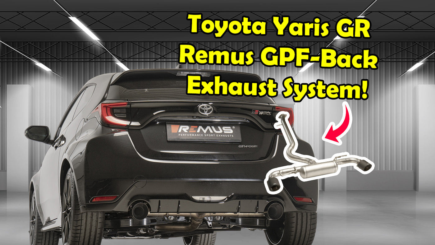 REMUS Racing GPF-Back Exhaust Toyota GR Yaris