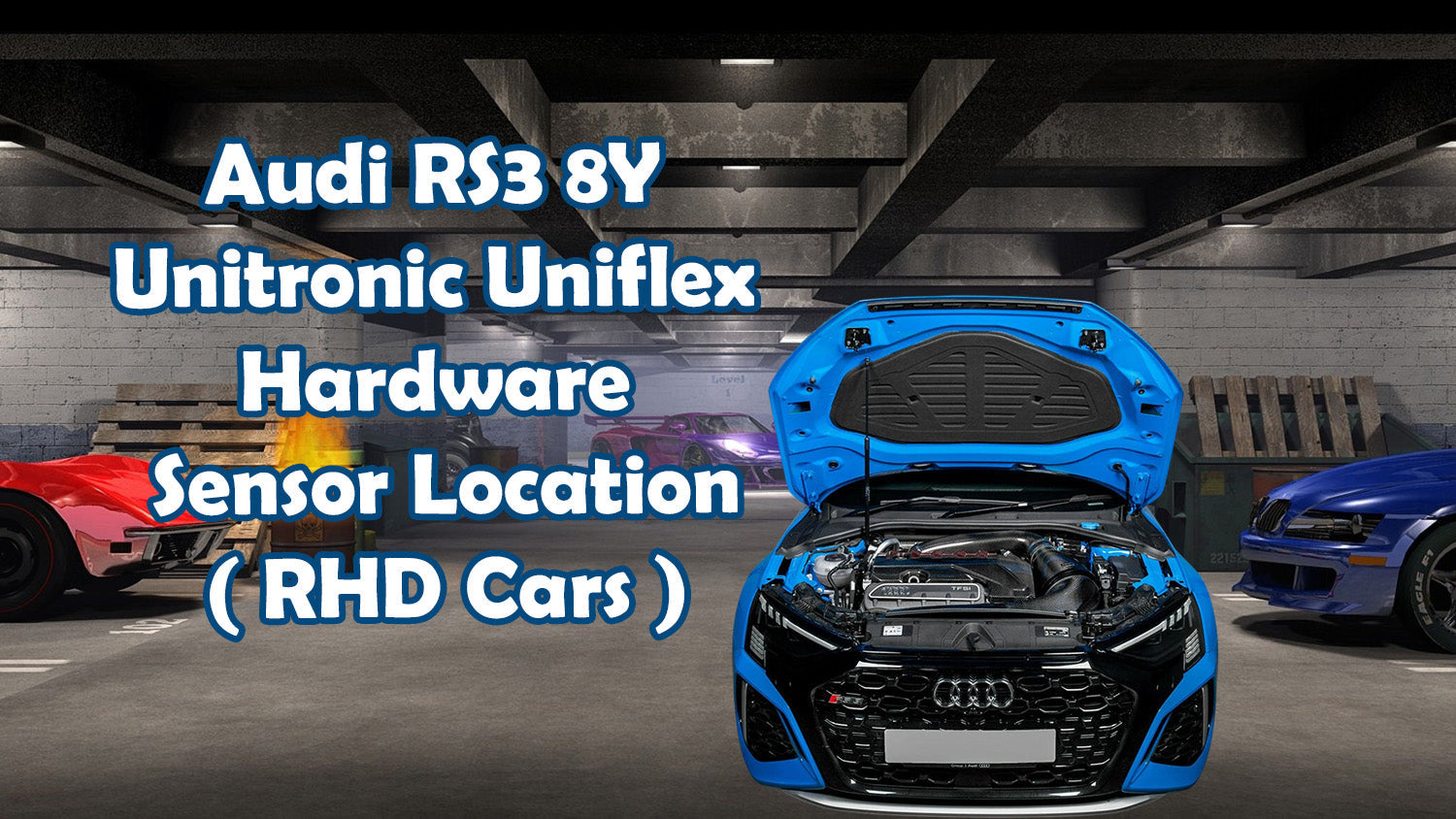 RS3 8Y UniFLEX Sensor Placement for UK RHD — Passenger Side 🔧🇬🇧