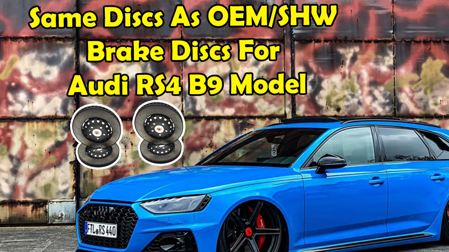 Same Discs As OEM! Built for Performance Cars🔥