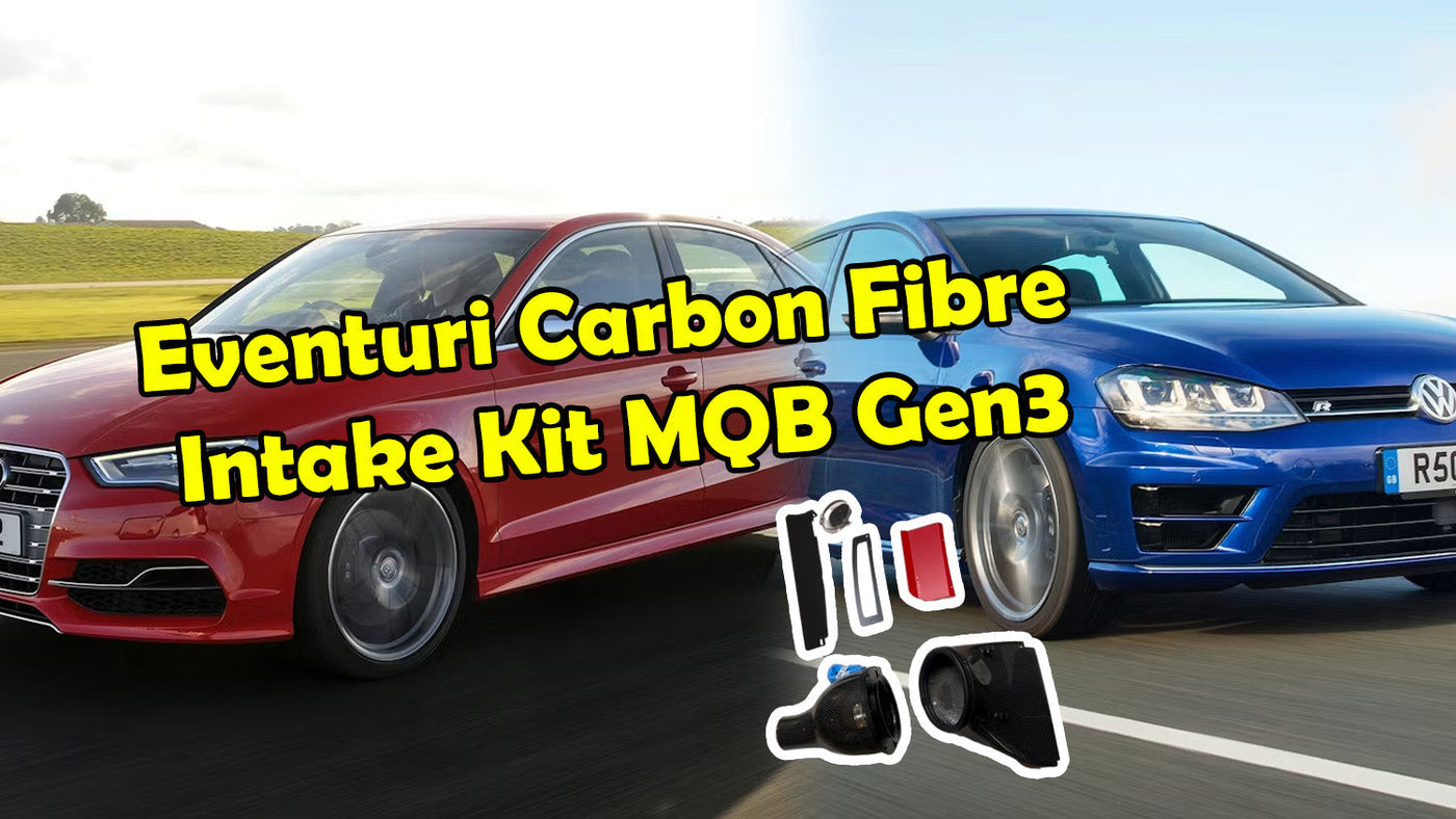 🖤 The Eventuri Carbon Fibre Intake Kit for MK7/MK7.5 Golf R / GTI and Audi S3 8V