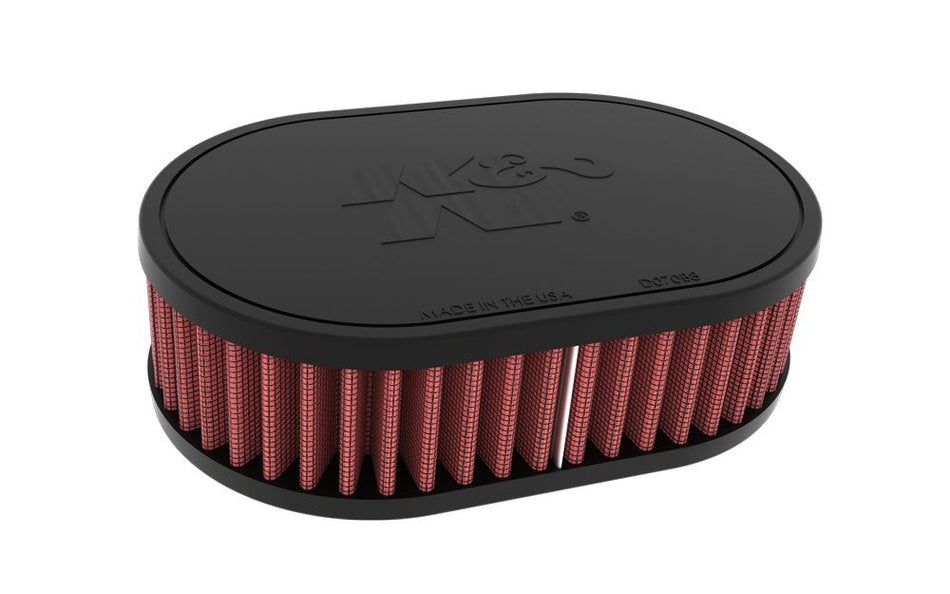 K&N Universal Clamp-On Filter High-Flow Oiled VW Polo/Passat/Golf I 1.3 L4 77-86