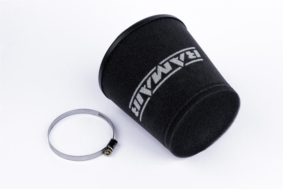 Ramair Performance Foam Polymer Base Rubber Neck Universal Cone Air Filter 60mm