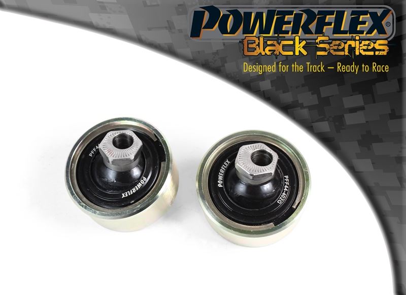 Powerflex Black Front Arm Rear Bush Caster Adjustable PFF44-402GBLK (2 Included)