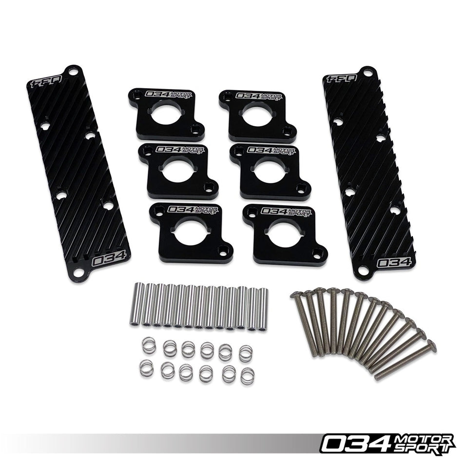034Motorsport Billet Coil Pack Bracket Kit - Audi S4 RS4 B5, A6 allroad C5 2.7T 1
