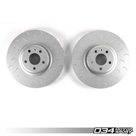 034Motorsport 1-Piece Front Discs 338x30mm - Audi A4 A5 B9 & allroad 2.0 TFSI 1