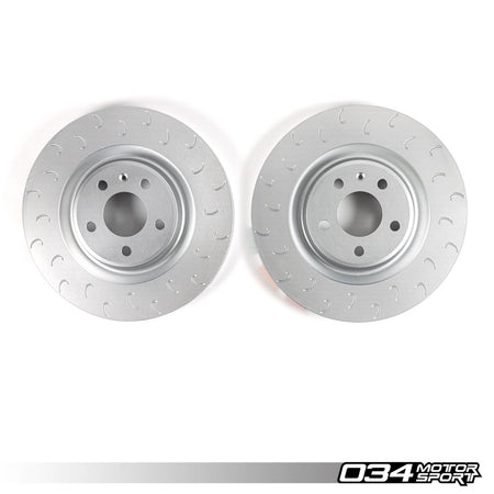 034Motorsport 1-Piece Rear Brake Discs 330x22mm - Audi A4 A5 S4 S5 SQ5 B8 B9 1
