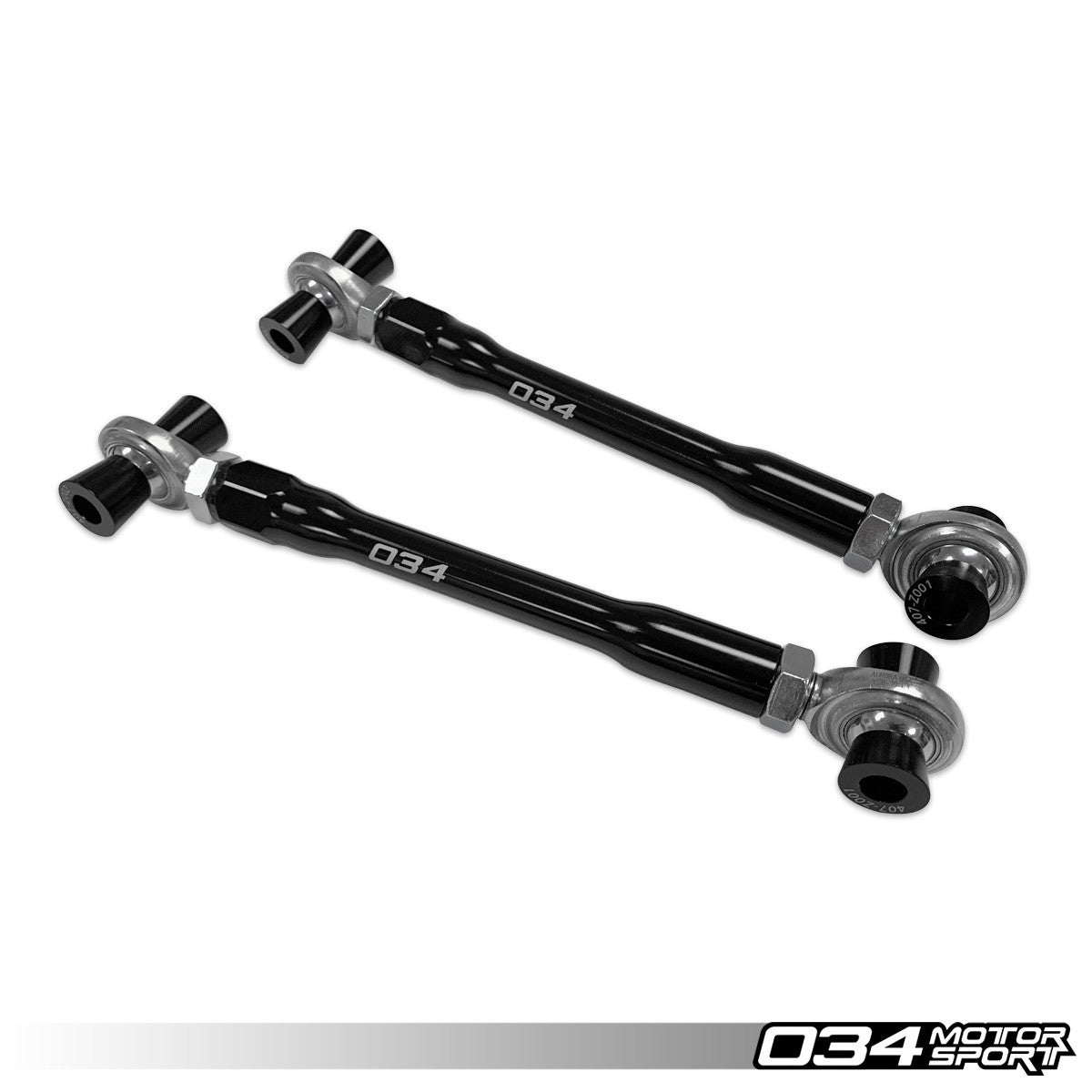 034Motorsport Adjustable Rear Toe Links MQB - VW Golf Mk7, Audi A3 S3 RS3 TT 1