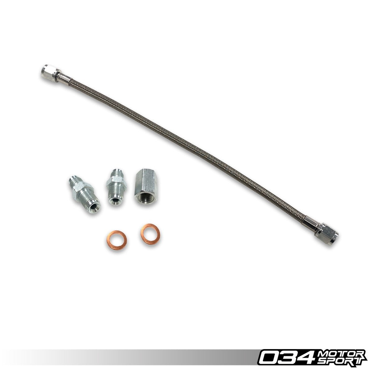 034Motorsport Braided Clutch Slave Hose - Audi S4 & S6 C4 2.2 Turbo 20V 1