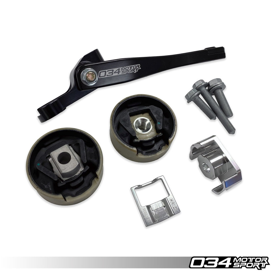034Motorsport Dogbone Mount Pack - VW Golf GTI R Mk7.5 Mk8, Audi S3 7-Speed DSG 1