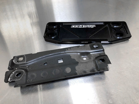 034Motorsport X-Clear Billet Tunnel Brace - Audi A4 S4 RS4 A5 S5 RS5 B9 quattro 7