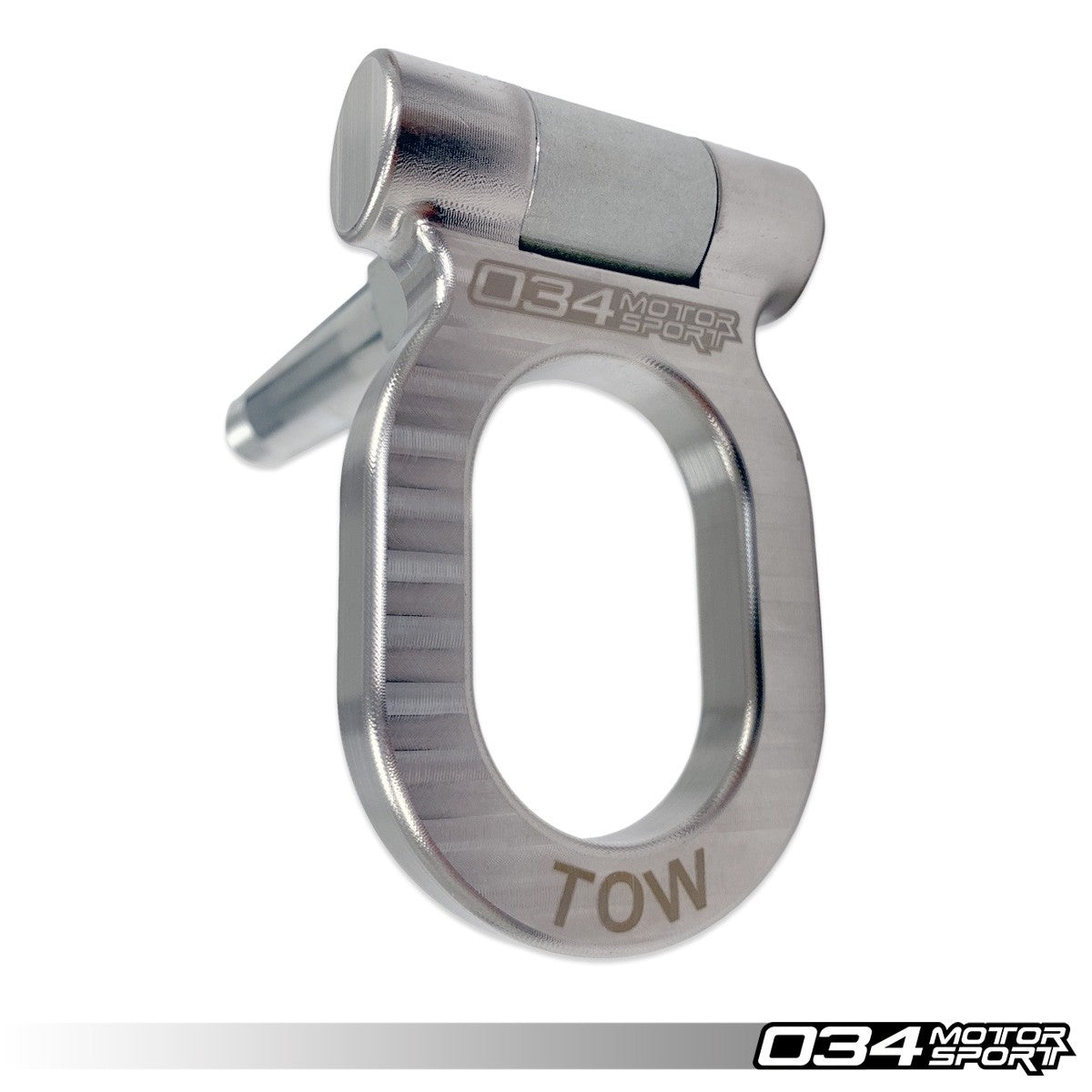 034Motorsport Billet Stainless Steel Screw-In Tow Hook - Audi A4, S4 & RS4 B6 B7 2