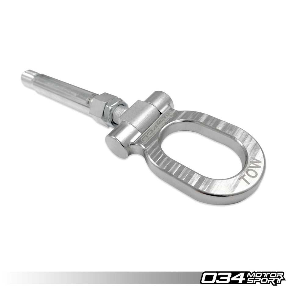 034Motorsport Stainless Steel Tow Hook 145mm - Audi A4 S4 RS4 A5 S5 RS5 B8 B8.5 1