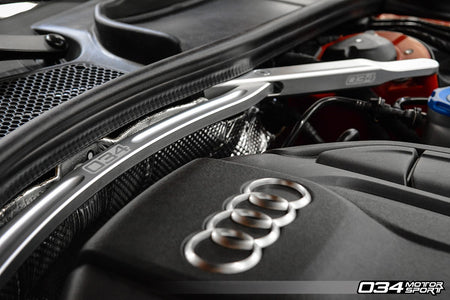034Motorsport Front Strut Brace - Audi A4 S4 RS4 A5 S5 RS5 allroad B9 B9.5 3