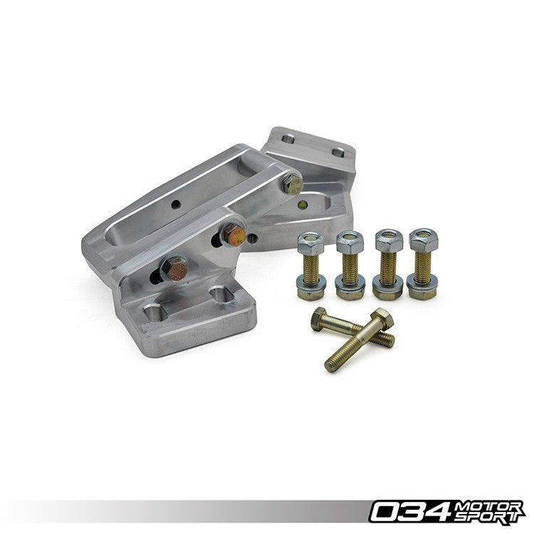 034Motorsport Billet Rear Subframe Reinforcement Kit - Audi B5 A4 S4 RS4 & RS2 1