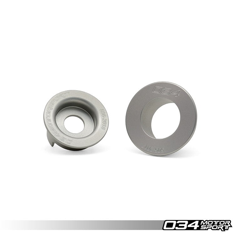 034Motorsport Billet Rear Diff Mount Inserts - Audi A4 A5 Q5 S4 S5 B8, A6 A7 C7 1