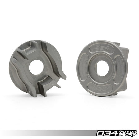 034Motorsport Billet Rear Diff Mount Inserts - Audi A4 A5 Q5 B8, A6 A7 C7 A8 1
