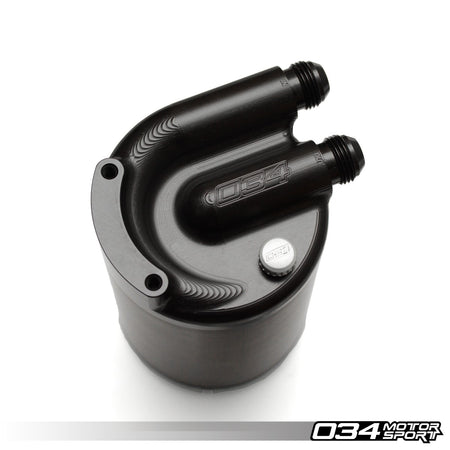 034Motorsport Catch Can Kit with Billet Breather - Audi A4 A5 Q5 B8 2.0 TFSI 2
