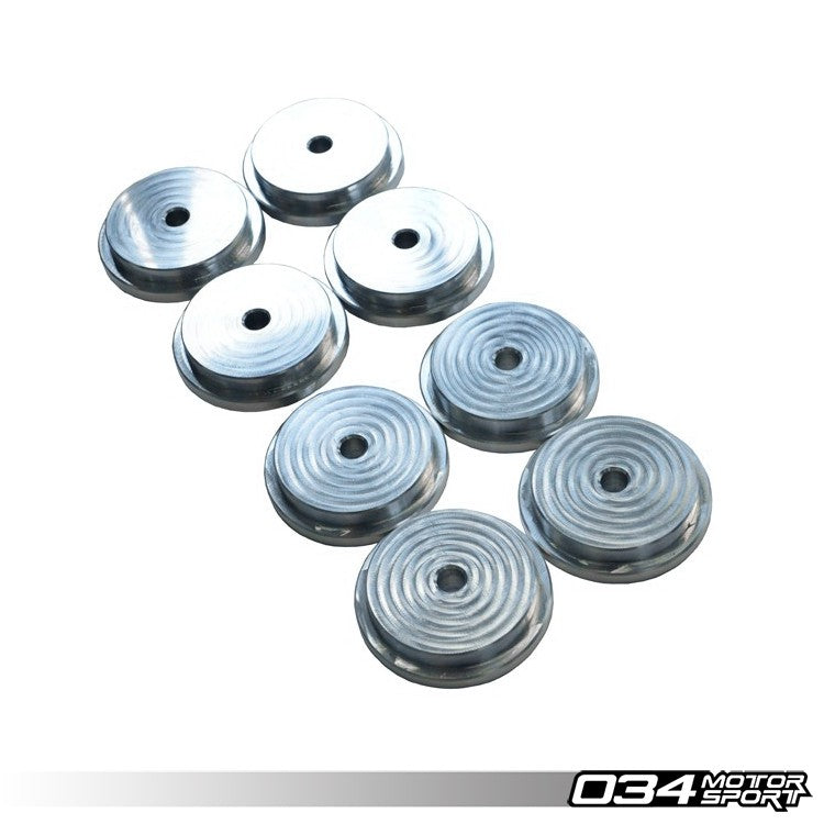 034Motorsport Billet Rear Subframe Bushes - Audi A4 S4 RS4 B5, 80 RS2 B4 quattro 1