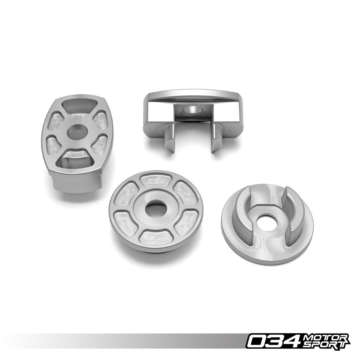 034Motorsport Billet Rear Subframe Mount Inserts - Audi A4 S4 RS4 A5 S5 RS5 B9 1