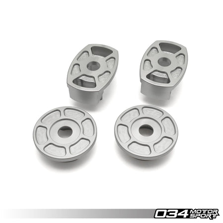 034Motorsport Billet Rear Subframe Mount Inserts - Audi A4 S4 RS4 A5 S5 RS5 B9 2