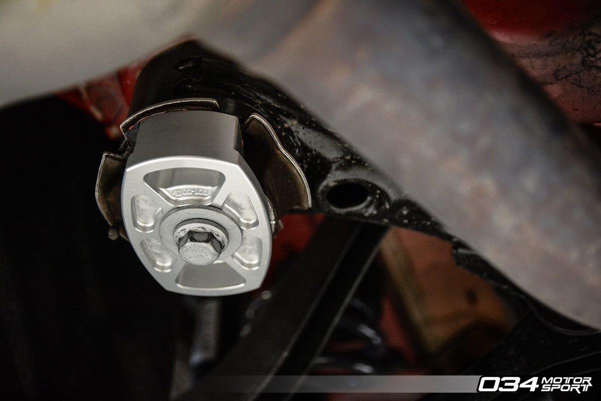 034Motorsport Billet Rear Subframe Mount Inserts - Audi A4 S4 RS4 A5 S5 RS5 B9 4