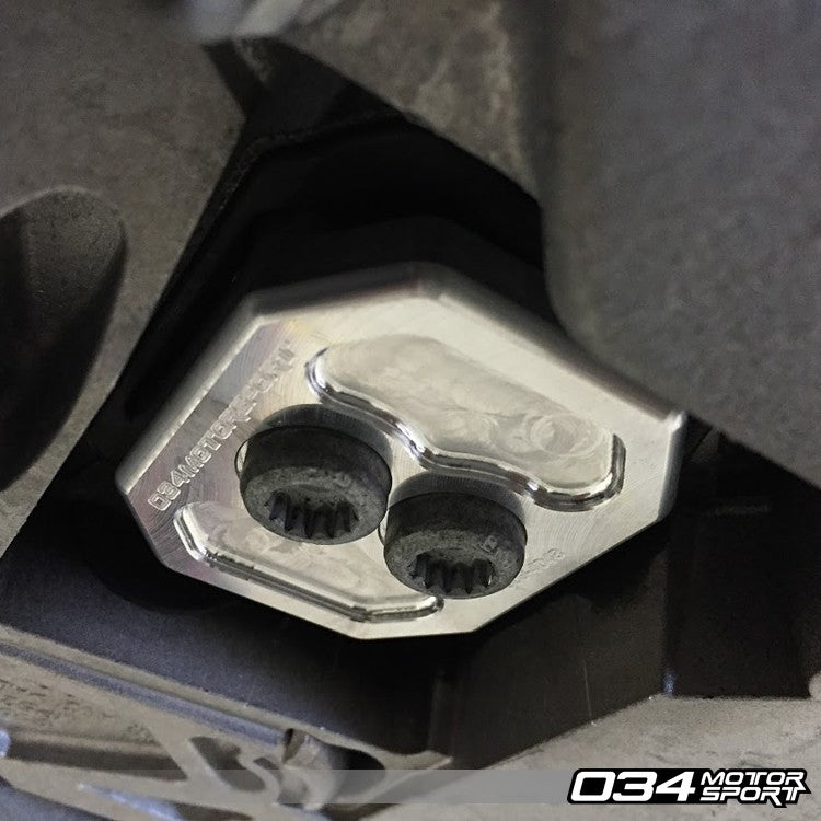 034Motorsport Billet Gearbox Mount Insert - Audi A6 S6 RS6 A7 S7 RS7 C7 & Q7 4M 2