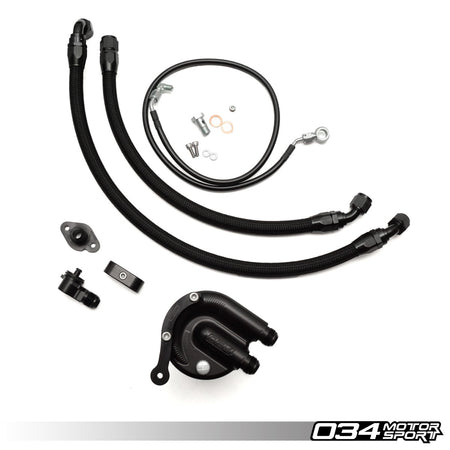 034Motorsport Billet Catch Can Kit - Audi TT RS 8J 2.5 TFSI Coupe & Roadster 1