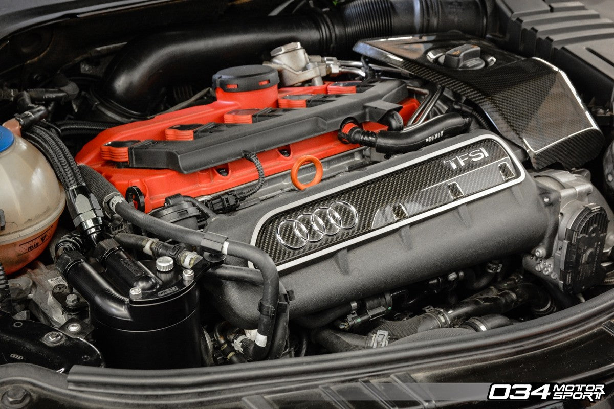 034Motorsport Billet Catch Can Kit - Audi TT RS 8J 2.5 TFSI Coupe & Roadster 8